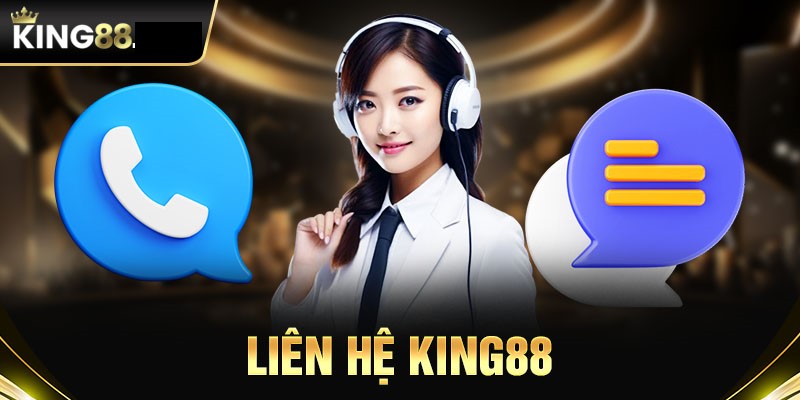 Sử dụng Live Chat khi liên lạc với nhà cái King88